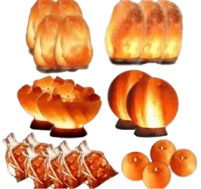 Wholesale salt lamp articles