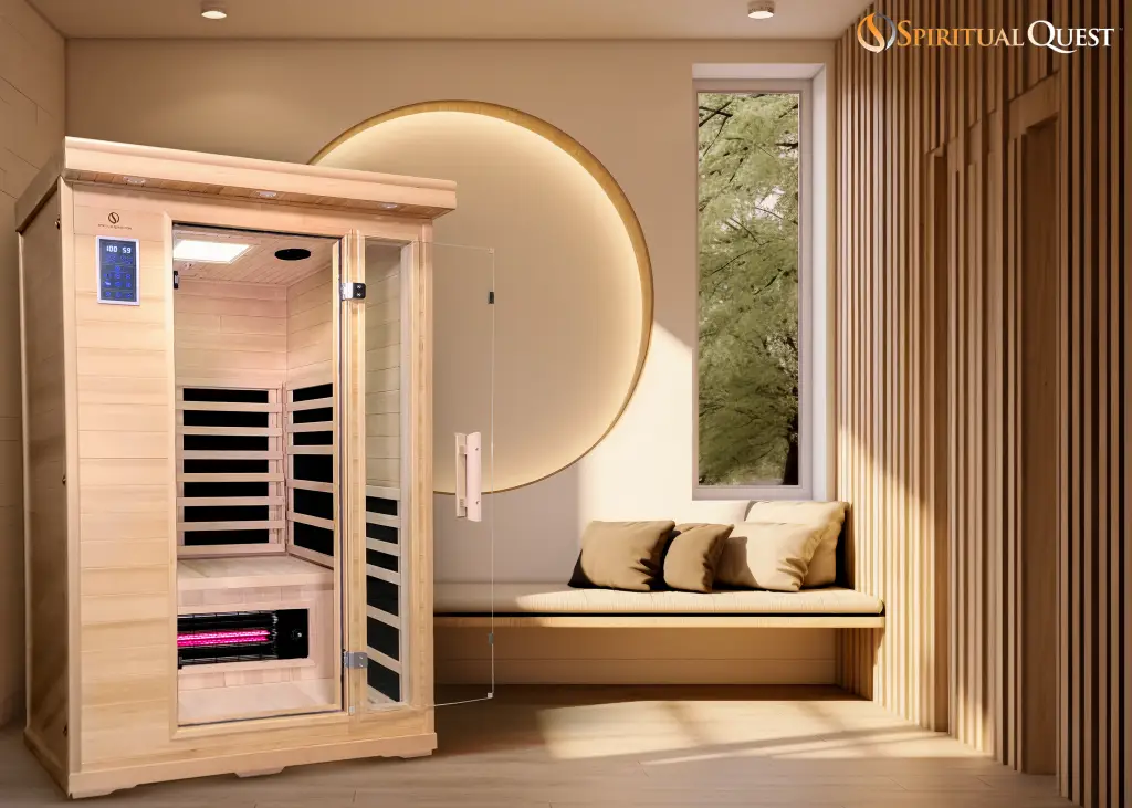 duet in home full spectrum duet sauna