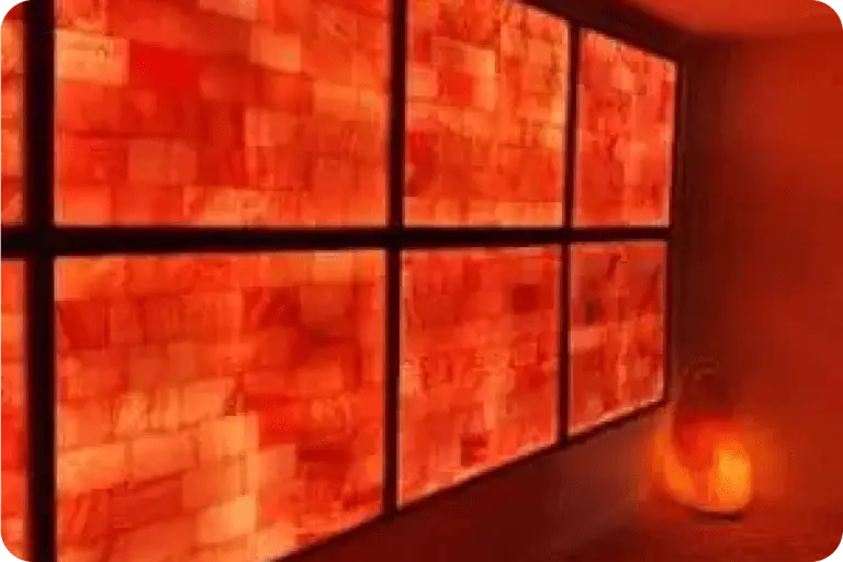 Set of multiple himalayan salt wall panels