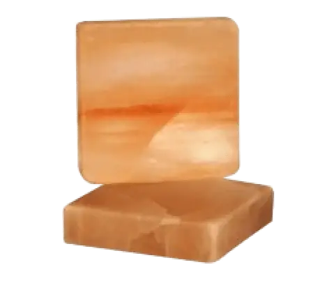 Set of two himalayan salt bricks