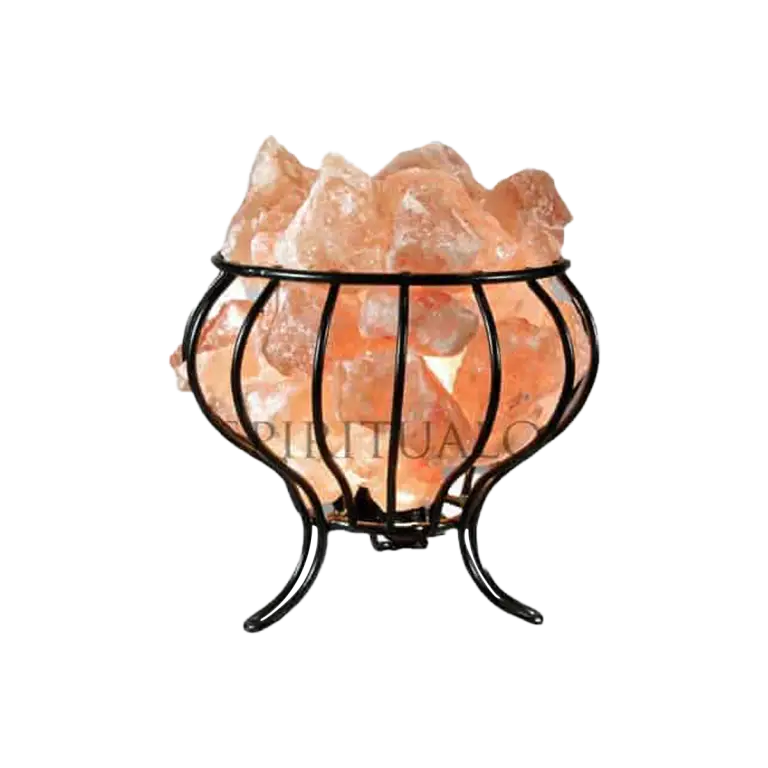 Feng Shui Salt Lamp Basket