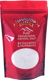 Red pouch of himalayan gourmet salt