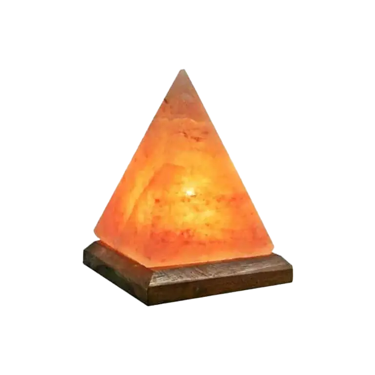 Pyramid salt lamp by spiritualquest himalayan salt experts