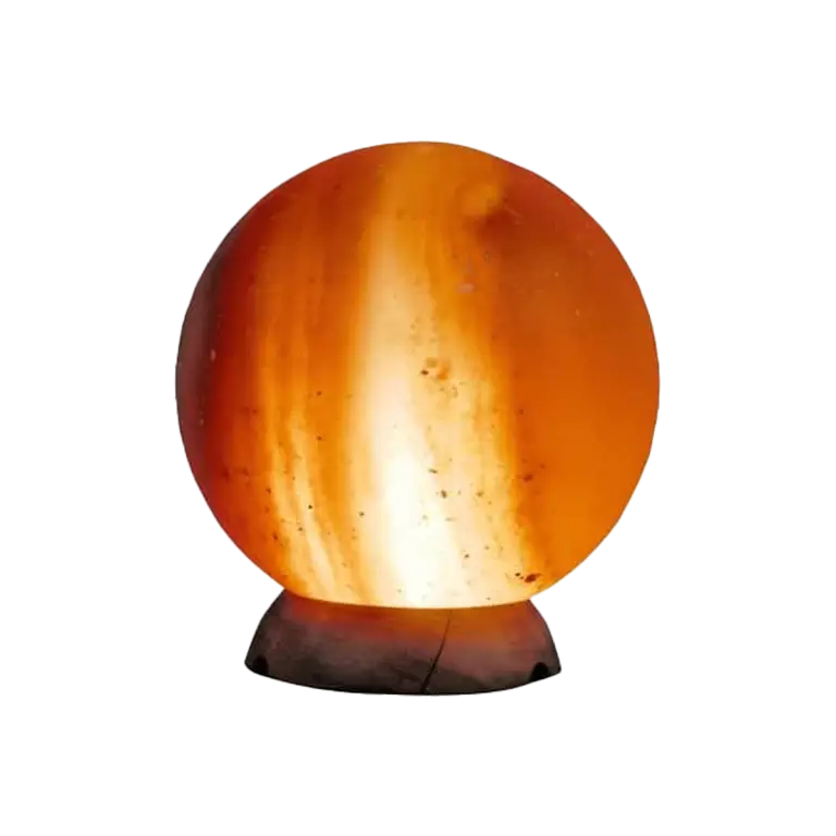 sphere globe ball salt lamp