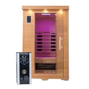 Two Person Salt Room Cabin with Custom Salt Cabin Halogenerator