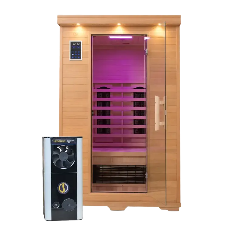 Two Person Salt Room Cabin with Custom Salt Cabin Halogenerator