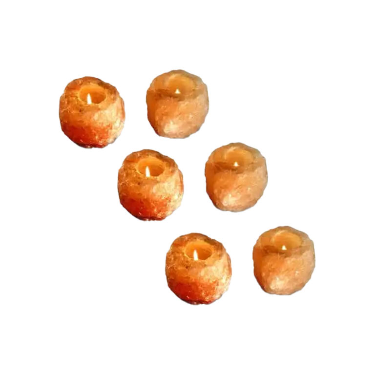 6 natural tea lights himalayan tea lights wholesale