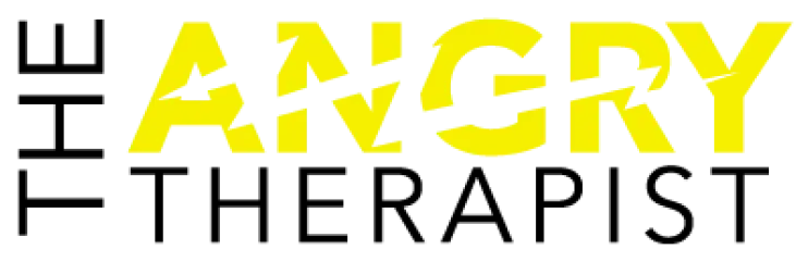 The Angry Therapist Color Logo
