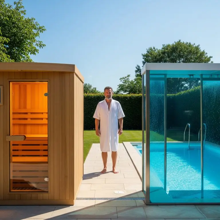 Choosing sauna or cold plunge: Personal wellness goals.